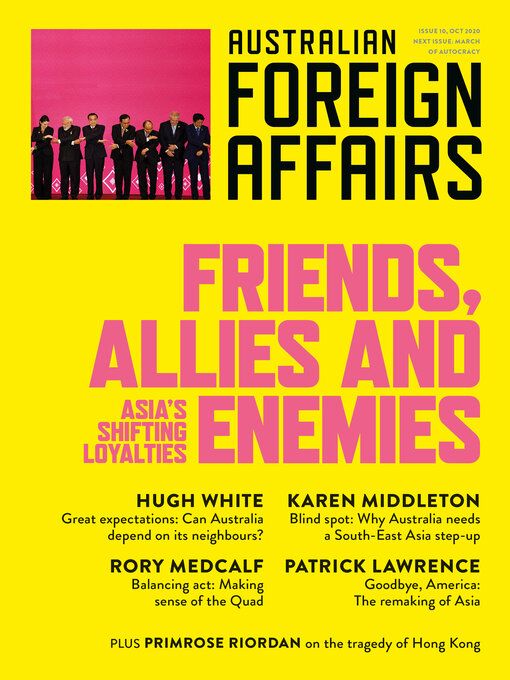 Title details for AFA10 Friends, Allies and Enemies by Jonathan Pearlman - Available